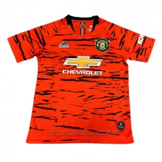 Camiseta de Entrenamiento Manchester United 2020-2021 Rojo