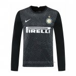 Camiseta Inter Milan Portero Manga Larga 2020-2021 Negro