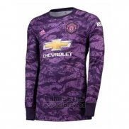 Camiseta Manchester United Portero 1ª Equipacion Manga Larga 2019-2020