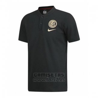 Camiseta Polo del Inter Milan 2019-2020 Negro