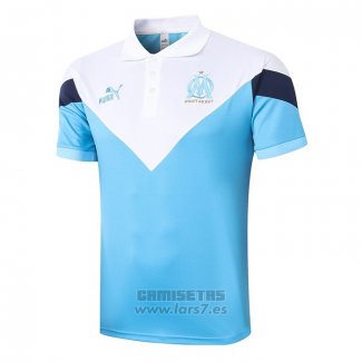 Camiseta Polo del Olympique Marsella 2020-2021 Blanco