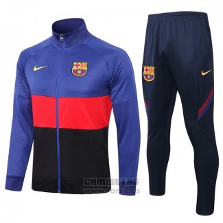 Chandal de Chaqueta del Barcelona 2020-2021 Azul y Rojo