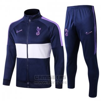 Chandal del Tottenham Hotspur 2019-2020 Purpura y Blanco