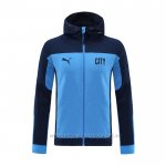 Chaqueta con Capucha del Manchester City 2020-2021 Azul