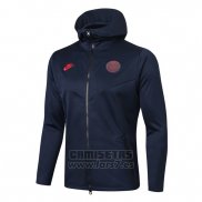 Chaqueta con Capucha del Paris Saint-Germain 2019-2020 Negro