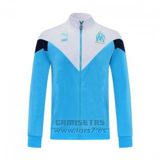 Chaqueta del Olympique Marsella 2020-2021 Azul y Blanco