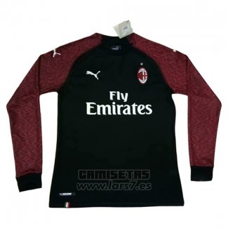 Camiseta AC Milan 3ª Equipacion Manga Larga 2018-2019