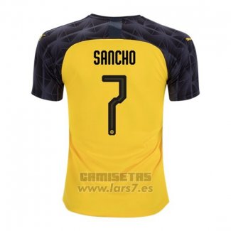 Camiseta Borussia Dortmund Jugador Sancho Cup 1ª Equipacion 2019-2020