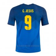 Camiseta Brasil Jugador G.Jesus 2ª Equipacion 2020-2021