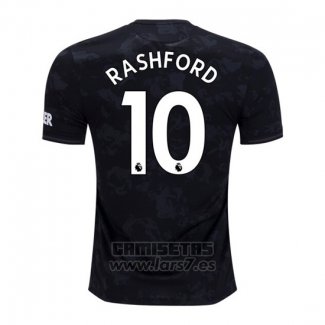 Camiseta Manchester United Jugador Rashford 3ª Equipacion 2019-2020