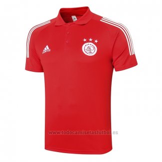 Camiseta Polo del Ajax 2020-2021 Rojo