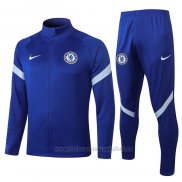 Chandal de Chaqueta del Chelsea 2020-2021 Azul Marino