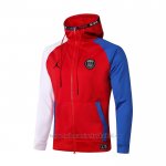 Chaqueta con Capucha del Paris Saint-Germain 2020-2021 Rojo