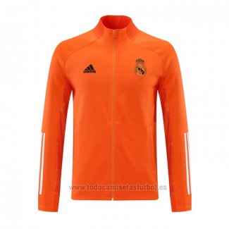 Chaqueta del Real Madrid 2020-2021 Naranja