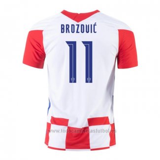 Camiseta Croacia Jugador Brozouic 1ª Equipacion 2020-2021