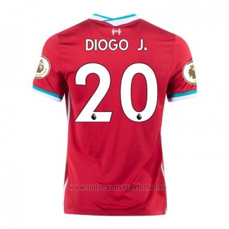 Camiseta Liverpool Jugador Diogo J. 1ª Equipacion 2020-2021