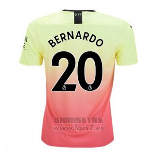 Camiseta Manchester City Jugador Bernardo 3ª Equipacion 2019-2020