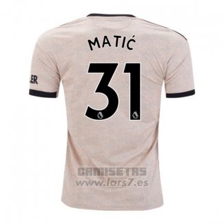 Camiseta Manchester United Jugador Matic 2ª Equipacion 2019-2020