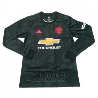 Camiseta Manchester United 3ª Equipacion Manga Larga 2019-2020 (2XL-4XL)