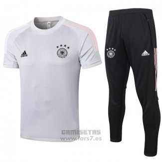 Chandal del Alemania Manga Corta 2020 Blanco