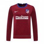 Camiseta Atletico Madrid Portero Manga Larga 2020-2021 Rojo