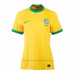 Camiseta Brasil 1ª Equipacion Mujer 2020