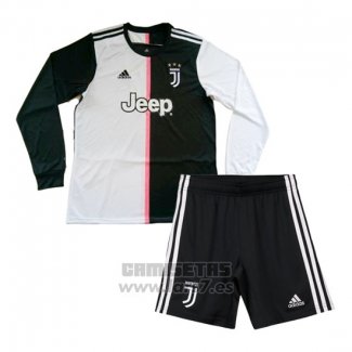 Camiseta Juventus 1ª Equipacion Manga Larga Nino 2019-2020