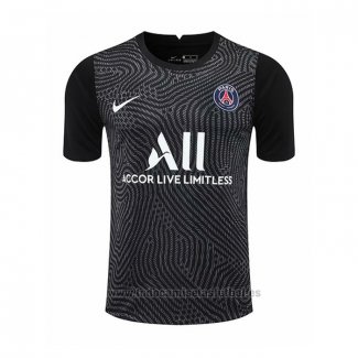 Camiseta Paris Saint-Germain Portero 2020-2021 Negro