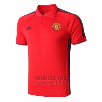 Camiseta Polo del Manchester United 2019-202020 Rojo