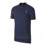 Camiseta Polo del Paris Saint-Germain 2019-2020 Azul