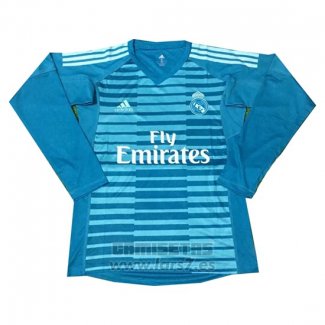 Camiseta Real Madrid Portero 2ª Equipacion Manga Larga 2018-2019