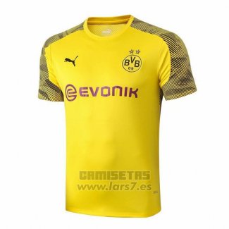 Camiseta de Entrenamiento Borussia Dortmund 2019-2020 Amarillo