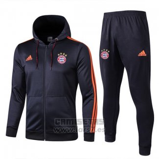 Chandal con Capucha del Bayern Munich 2019-2020 Azul