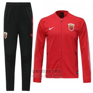 Chandal del Shanghai SIPG 2019-2020 Rojo