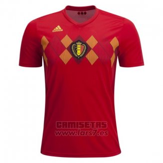 Camiseta Belgica 1ª Equipacion 2018