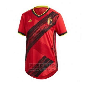 Camiseta Belgica 1ª Equipacion Mujer 2020