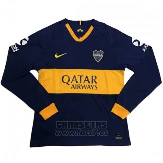 Camiseta Boca Juniors 1ª Equipacion Manga Larga 2019-2020