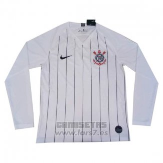 Camiseta Corinthians 1ª Equipacion Manga Larga 2019-2020