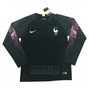 Camiseta Francia Portero Manga Larga 2018 Negro