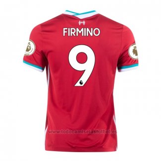 Camiseta Liverpool Jugador Firmino 1ª Equipacion 2020-2021