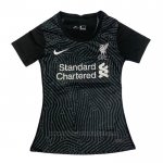 Camiseta Liverpool Portero Mujer 2020-2021 Negro