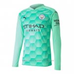 Camiseta Manchester City Portero 2ª Equipacion Manga Larga 2020-2021