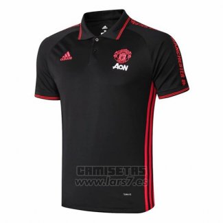 Camiseta Polo del Manchester United 2019-2020 Negro