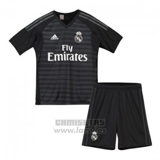 Camiseta Real Madrid Portero 1ª Equipacion Nino 2018-2019