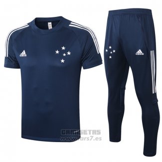 Chandal del Cruzeiro Manga Corta 2020-2021 Azul