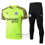 Chandal del Manchester City Manga Corta 2019-2020 Verde