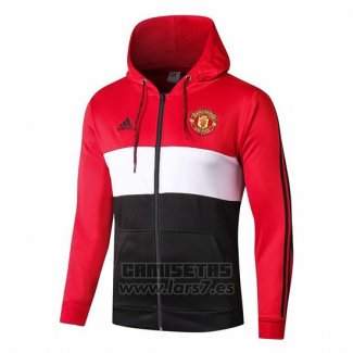 Chaqueta con Capucha del Manchester United 2019-2020 Rojo