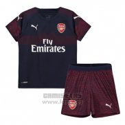 Camiseta Arsenal 2ª Equipacion Nino 2018-2019