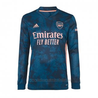 Camiseta Arsenal 3ª Equipacion Manga Larga 2020-2021