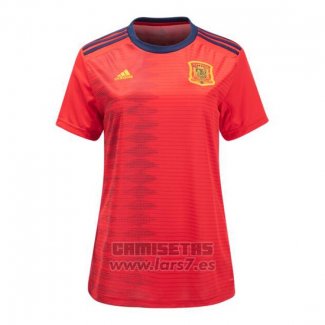 Camiseta Espana 1ª Equipacion Mujer 2019